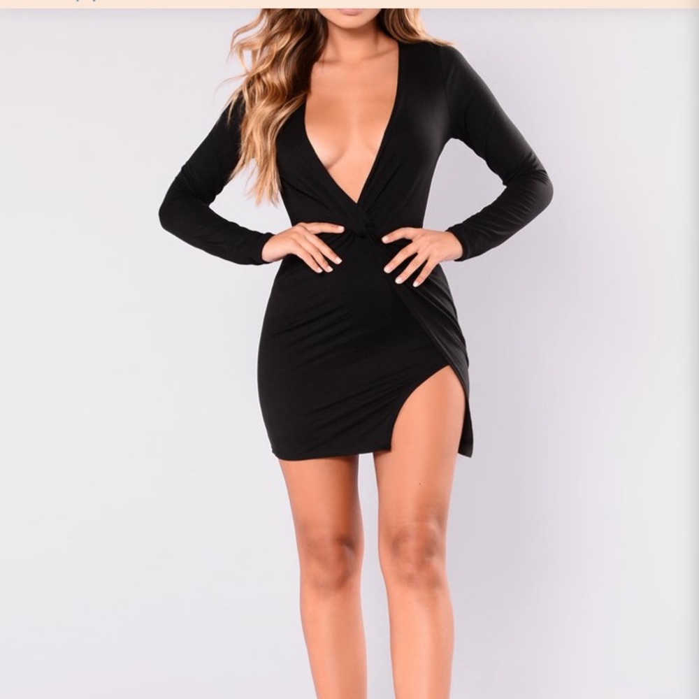 Fashion Nova Black Dress